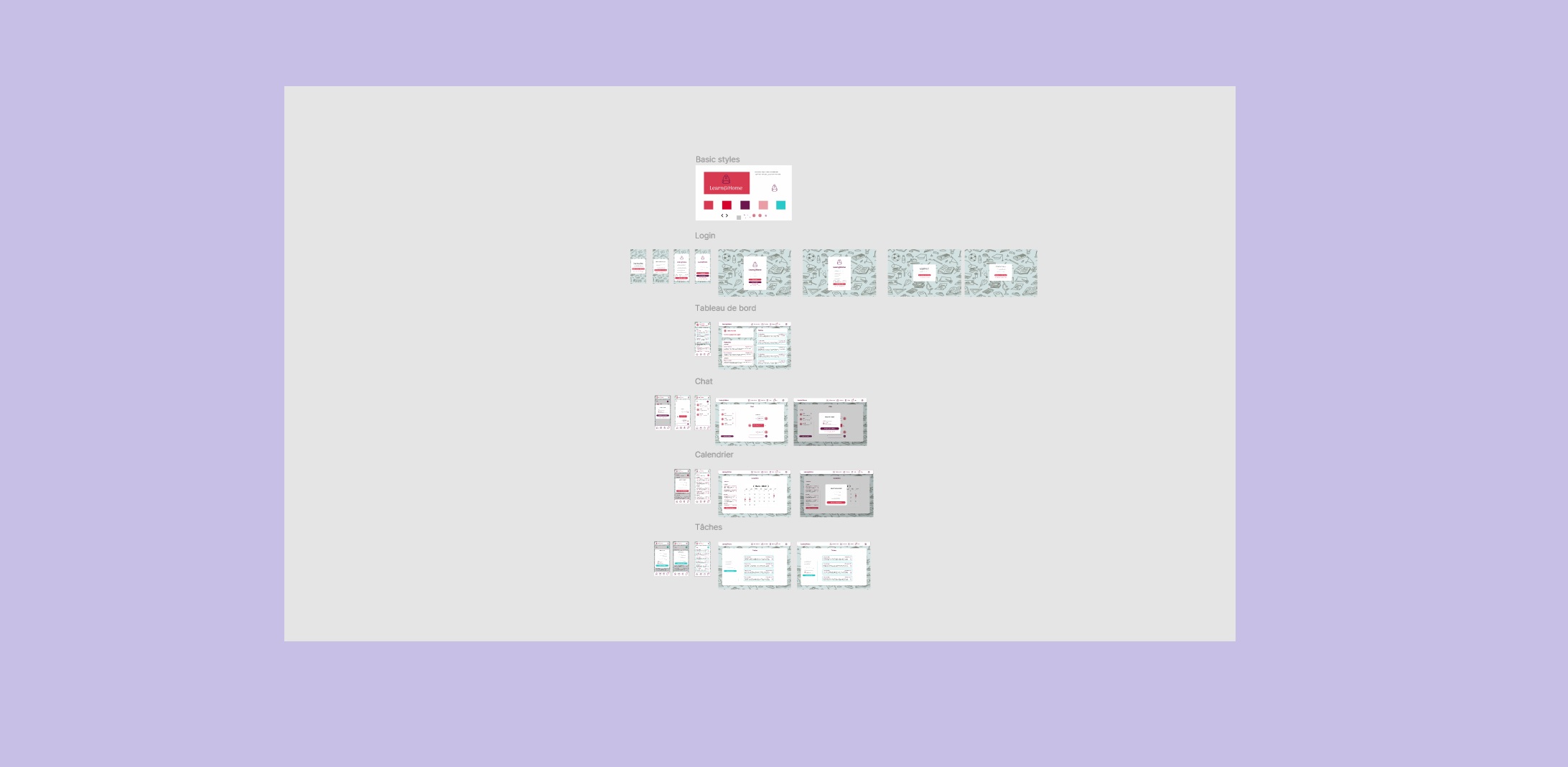 Made user stories, a kanban board and use case diagrams for a fictional tutoring app. Also made detailed mockups in Figma for desktop/mobile.
